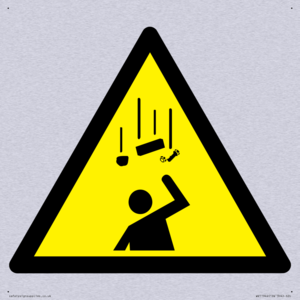 W035 Warning: Falling objects